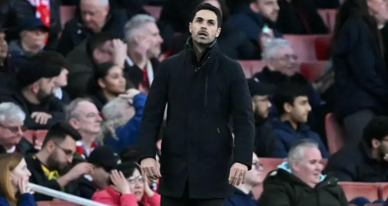 Arteta após esperanças do Arsenal